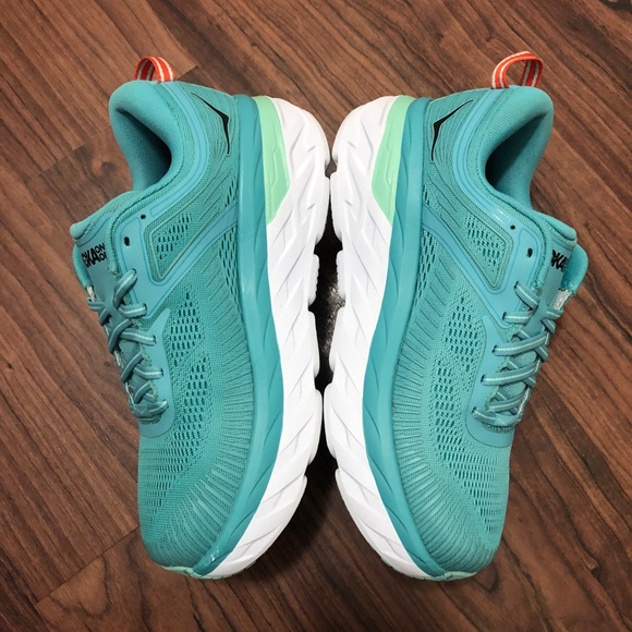 Hoka One One Bondi 7 Aquarelle Women’s 8.5 Wide [1110531-AEBL] - Picture 3 of 9